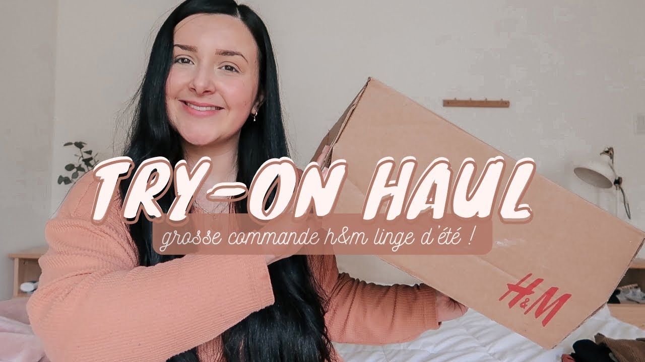 TRY-ON HAUL DU H&M: ROBE, CHEMISIERS BLANCS, SOUTIEN SANS BRETELLES, ETC.