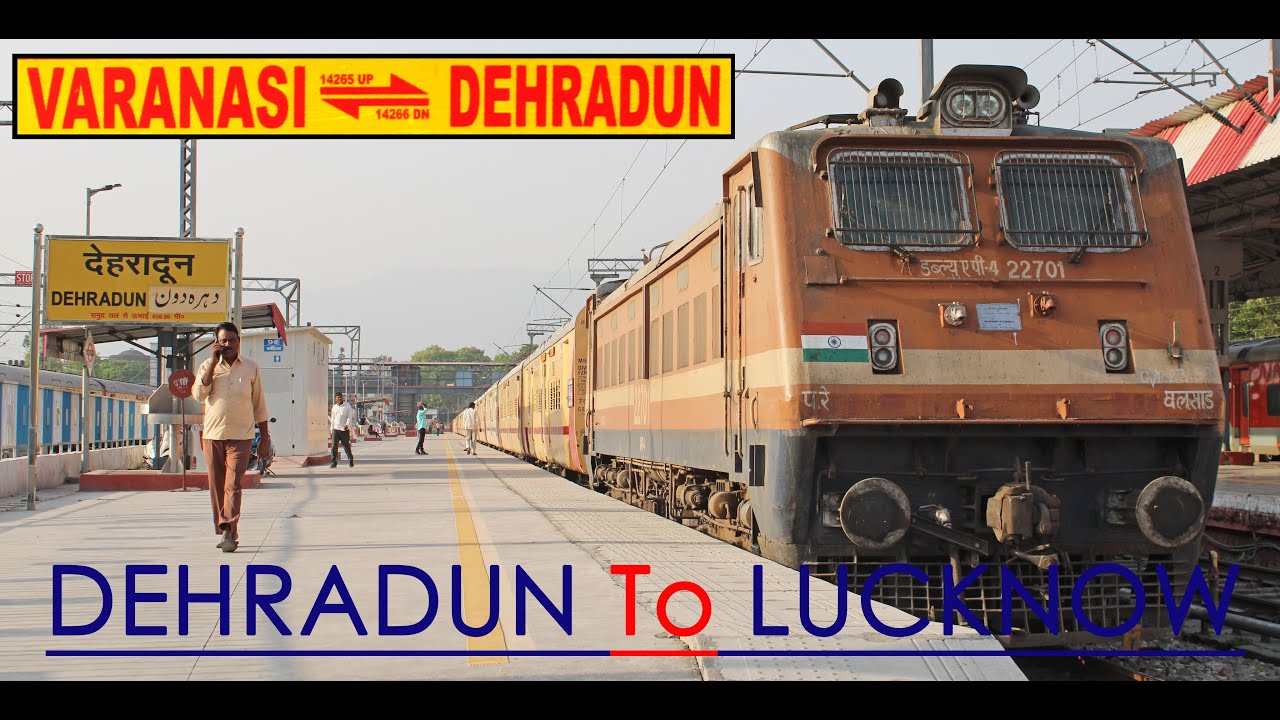 देखिए बनारस जाने वाली जनता एक्सप्रेस की रेल यात्रा | Dehradun To Lucknow Charbagh Train Journey