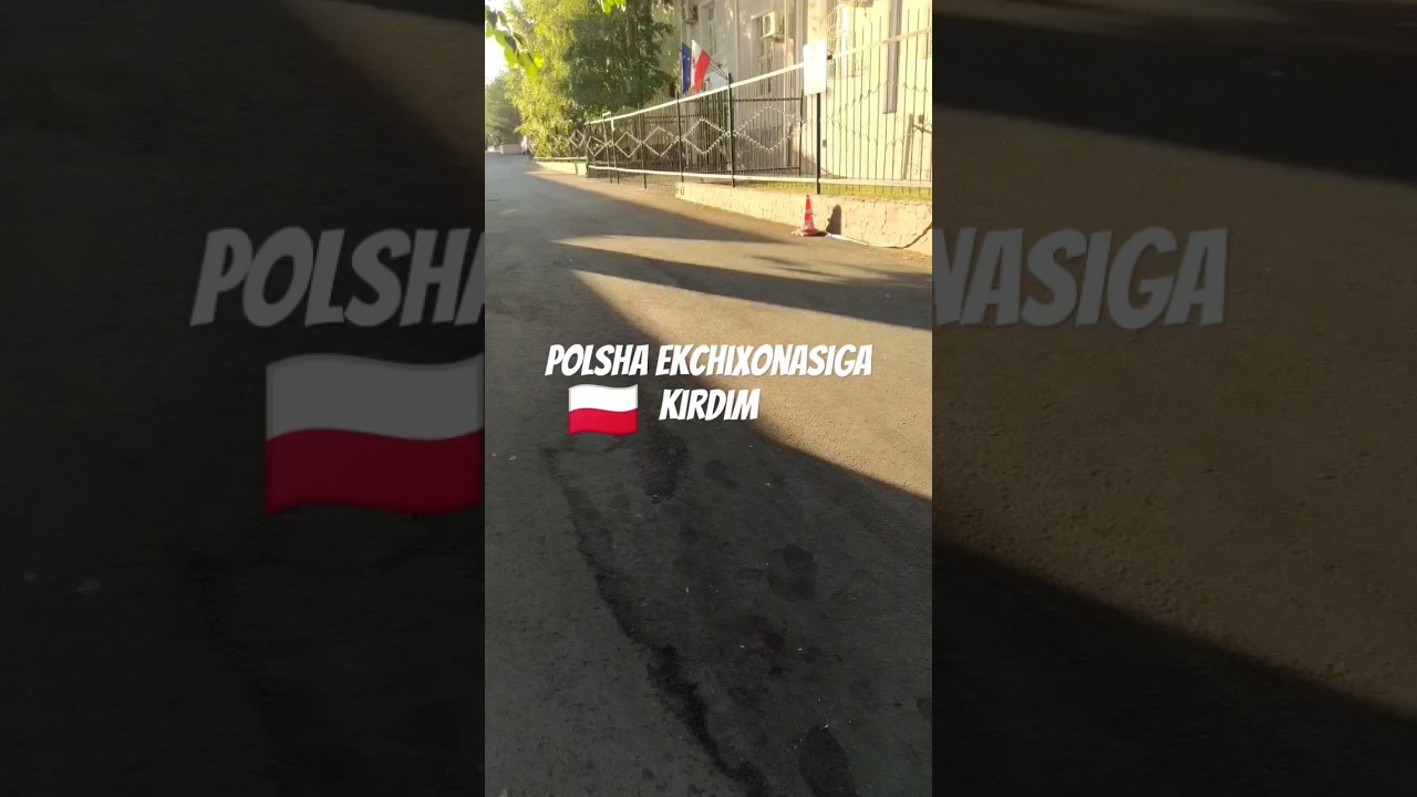 polsha elchixonasiga suxbatga kirdim