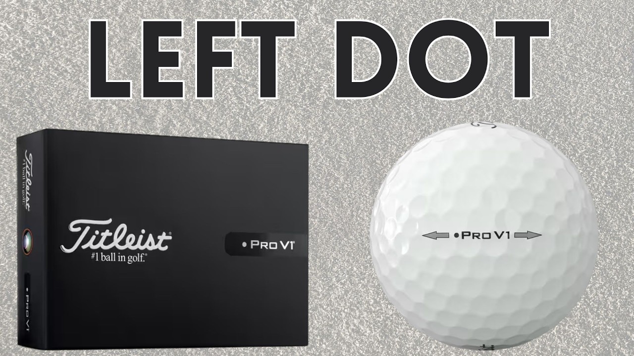 Titleist Pro V1 Left Dot Golf Ball Review |  Titleist's Gamble has Promise, But There are Concerns