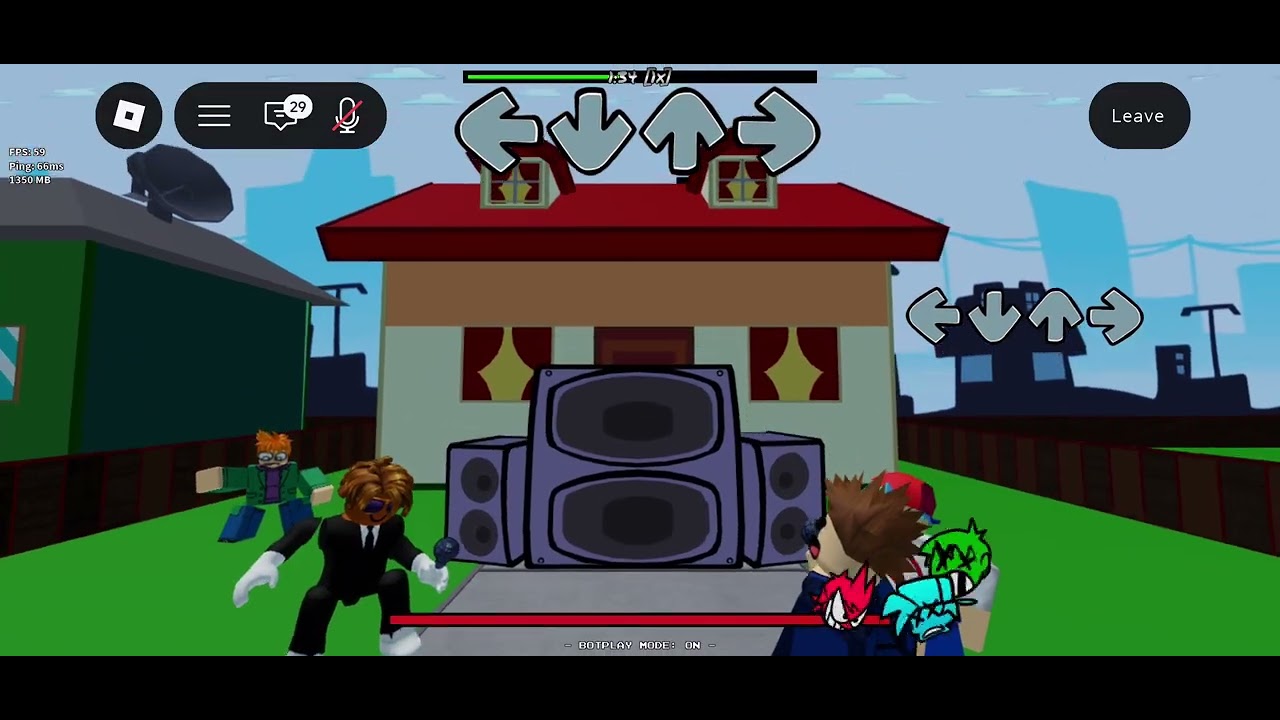 Friday night partying video Roblox FNF