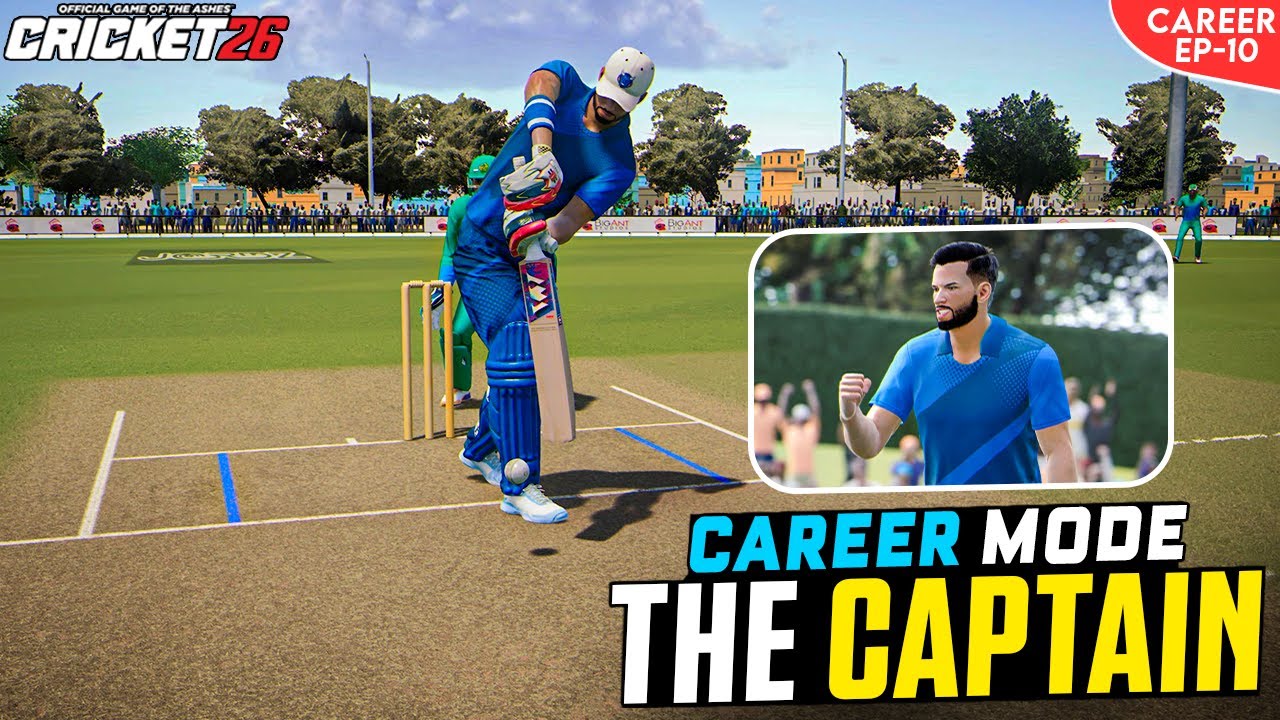 I became The Captain of Ahmedabad 😍🔥- Cricket 26 My Career Mode #10