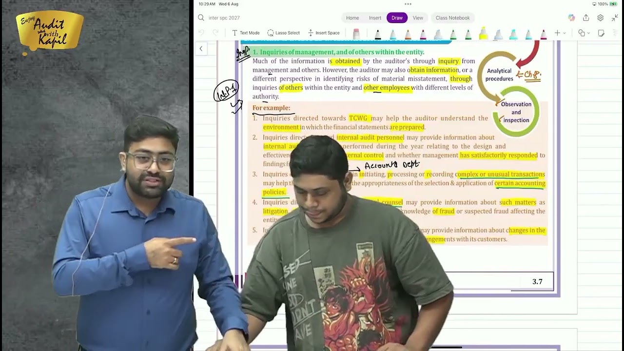 How to Learn /Remember Audit Concepts |  CA Inter Audit  | CA Final Audit