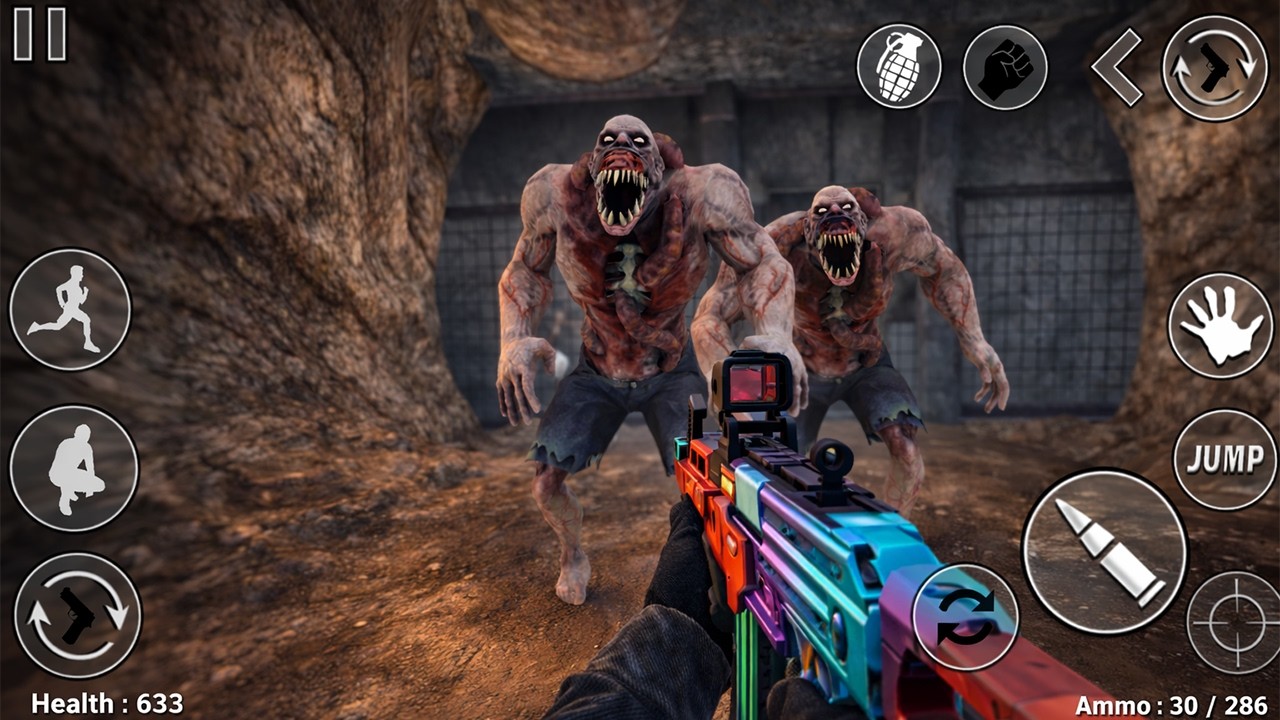 Zombie Monsters 6 - Gun Shooter Real Survival Warfare Android Gameplay #2