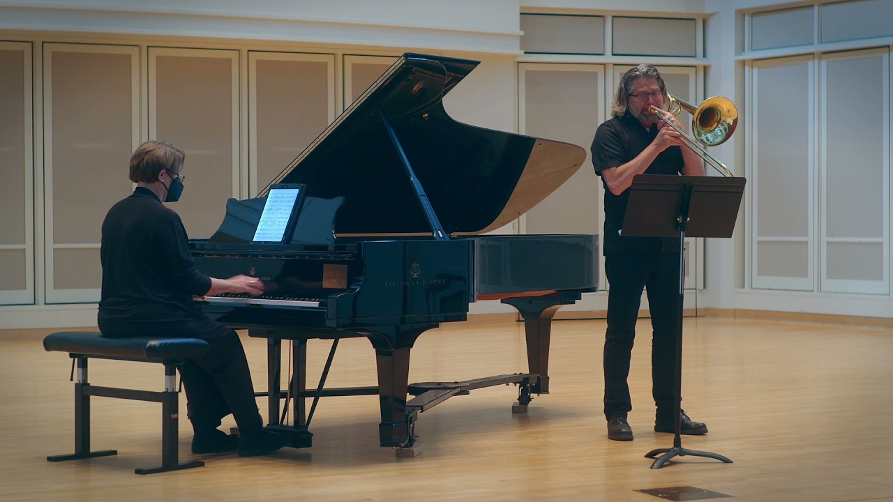 Sonata (Vox Gabrieli) by Stjepan Sulek, played by Denson Paul Pollard bass trombone