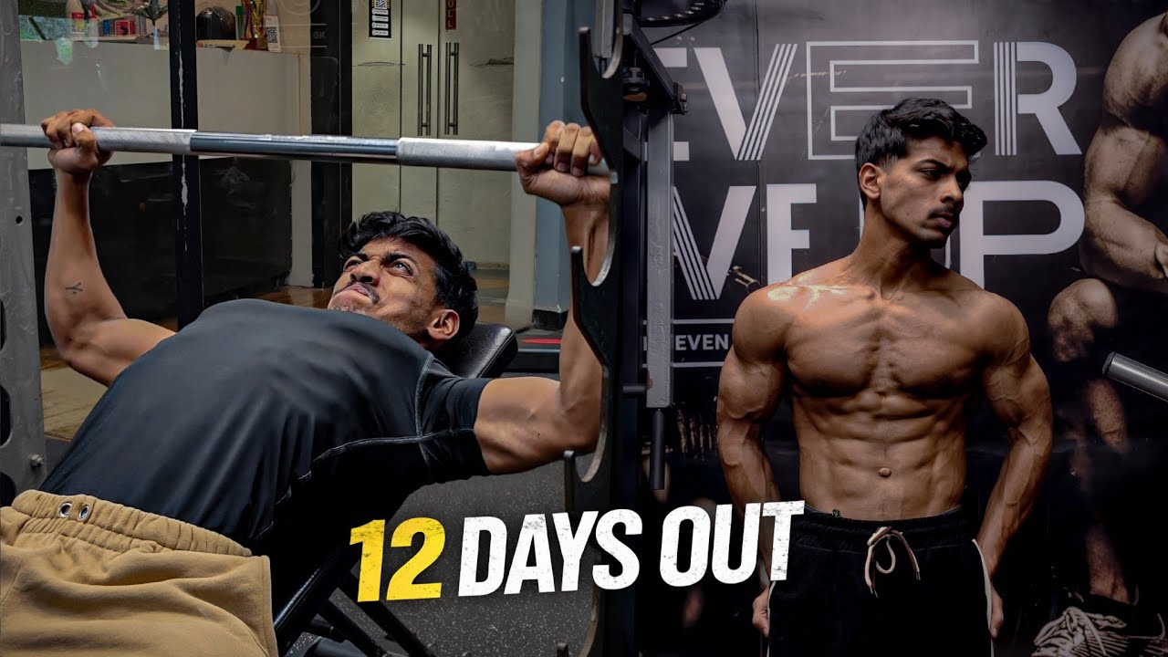 12 Days Out | Junior Mumbai Shree | Push Day 💪