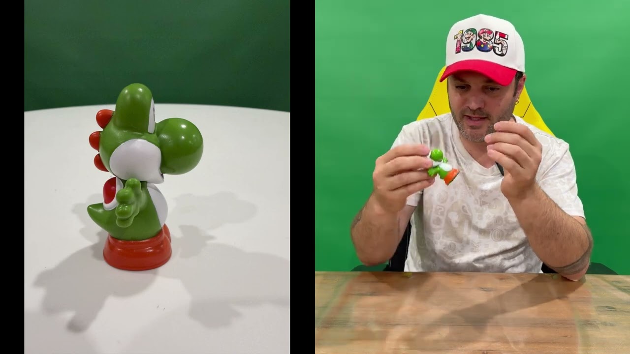 Ep 3256 - Fisher-Price Little People My Mario Yoshi Figurine Unboxing