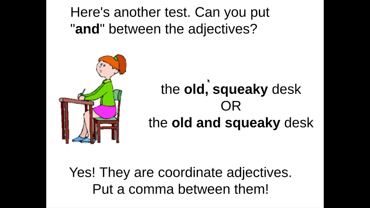 Coordinate Adjectives