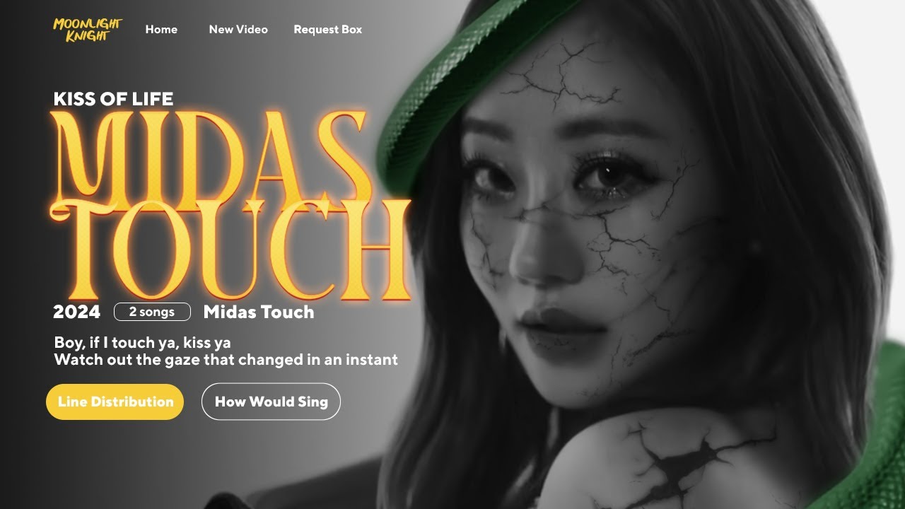 KISS OF LIFE - Midas Touch 🌙 Line Distribution