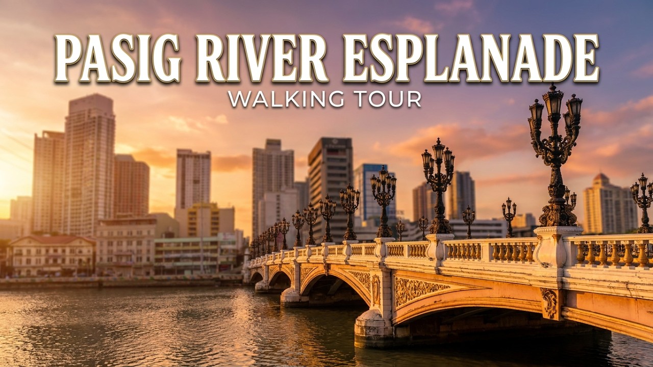 GANITO KAGANDA ANG PASIG RIVER ESPLANADE   #pasigriveresplanade  #intramuros #fortsantiago