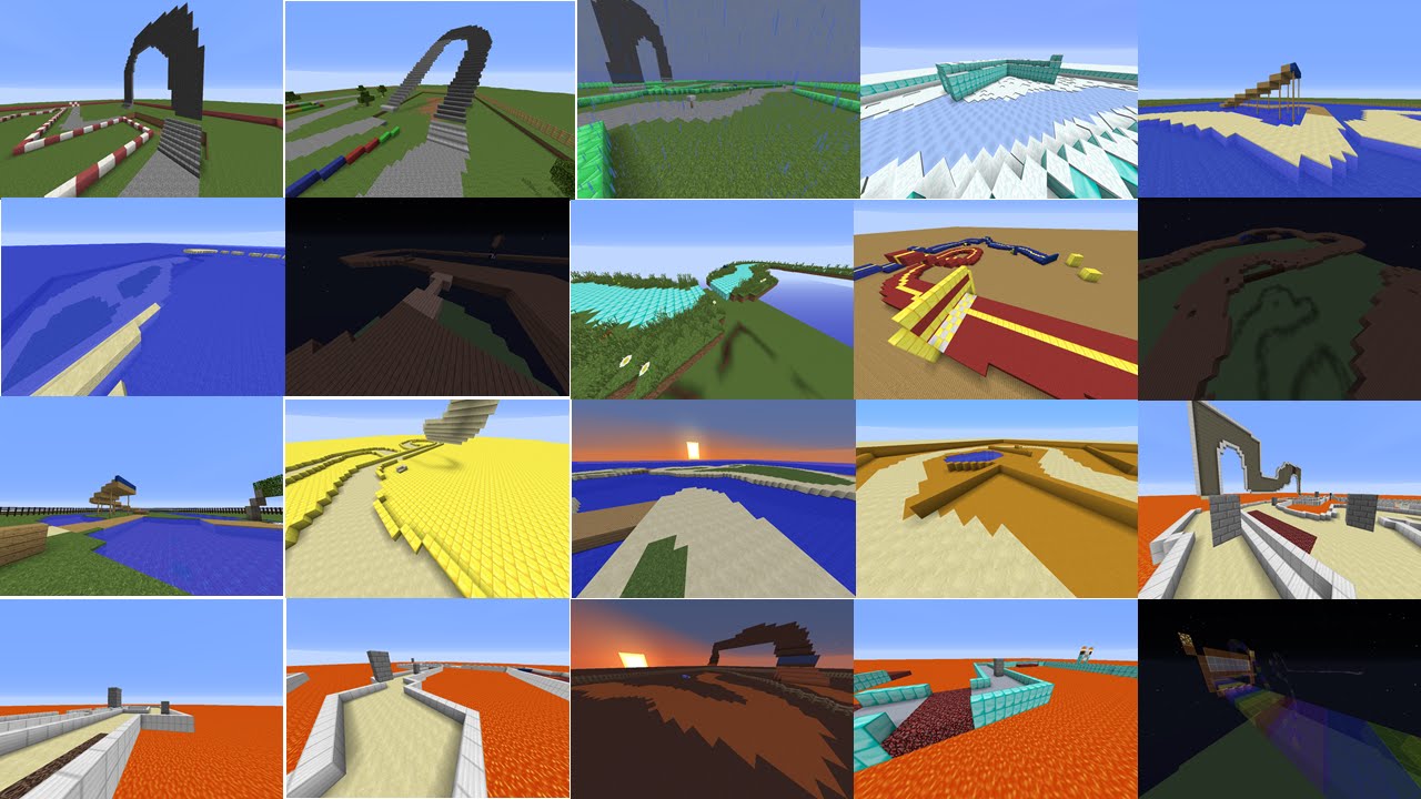 Mario Kart Super Circuit in Minecraft