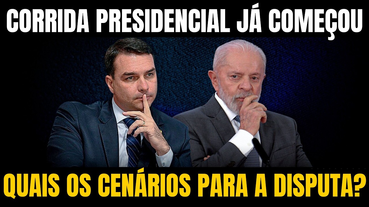 ELEIÇÕES 2026: FLÁVIO BOLSONARO À FRENTE DE LULA EM PESQUISAS