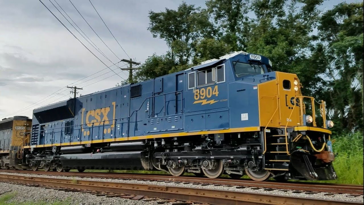 Brand-new CSX SD70ACe-T4! Part 2