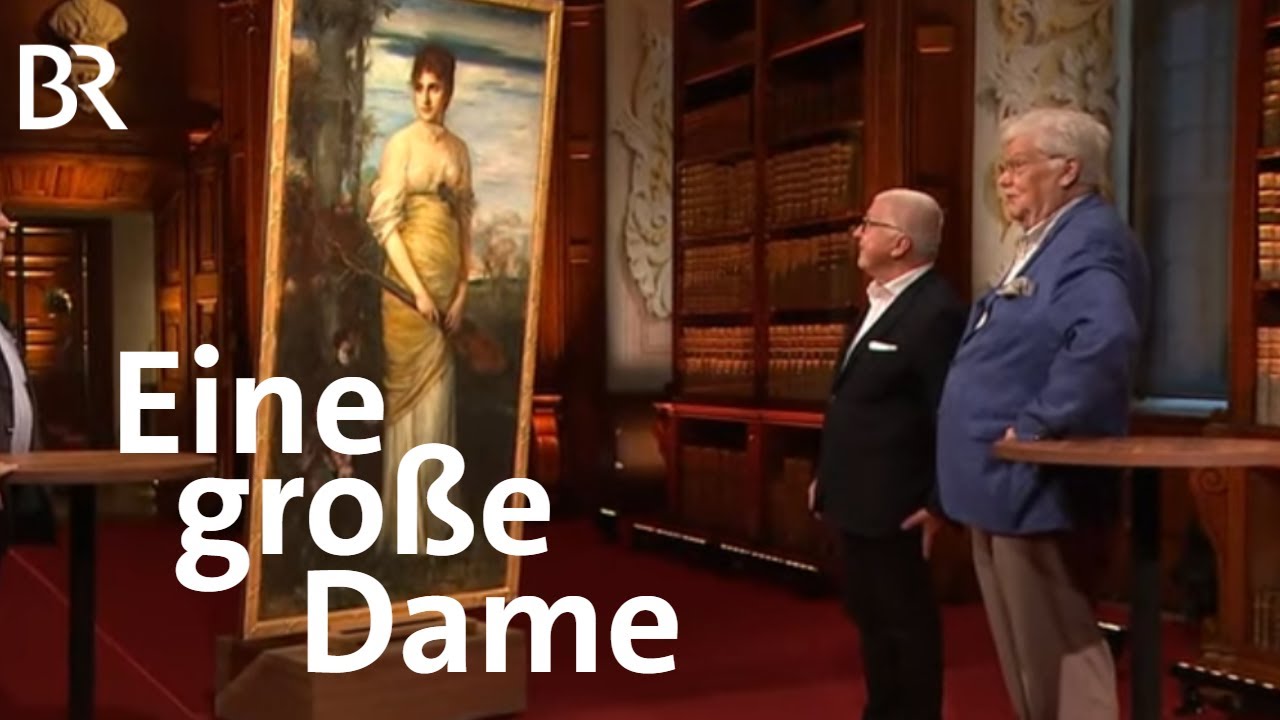 Überlebensgroßes Damenporträt: Ein Original von Kaulbach? | Kunst + Krempel | BR