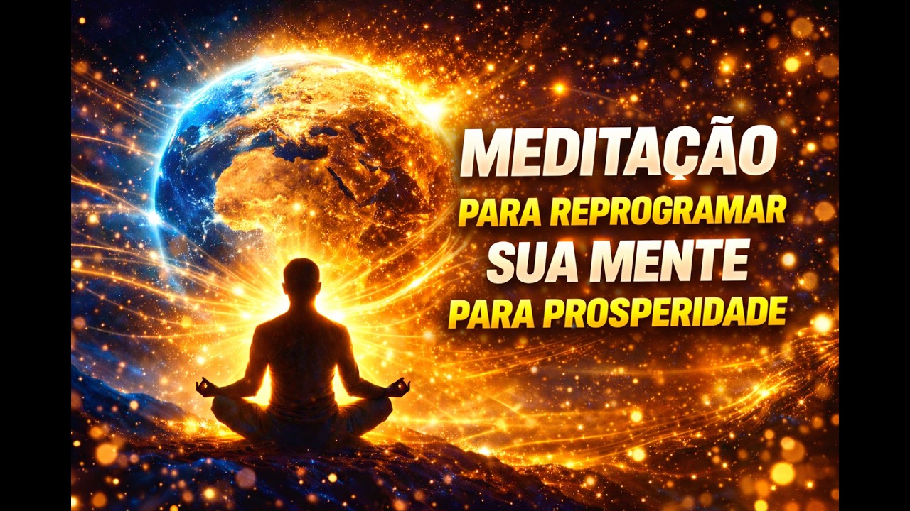 ✨ Meditação para Reprogramar sua Mente para Prosperidade | Frequência 528Hz
