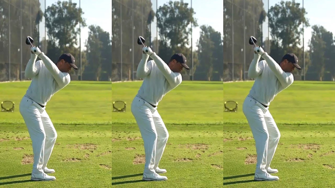 Tiger Woods (2024) Every Swing Motion from Wedge to Driver