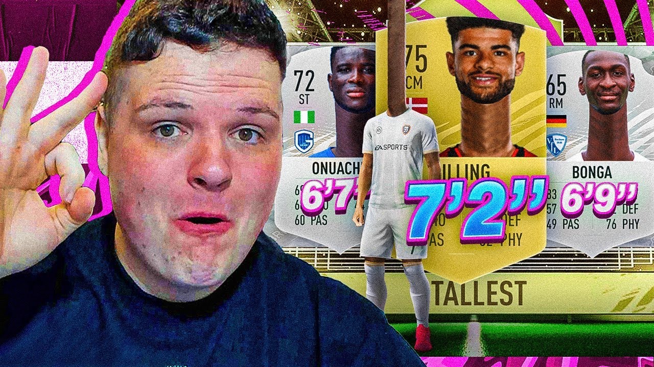 Using the TALLEST team in FUT CHAMPS on FIFA 21...