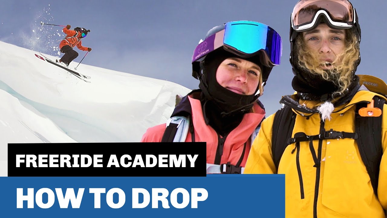 How to drop cliffs on skiis - tips and tricks