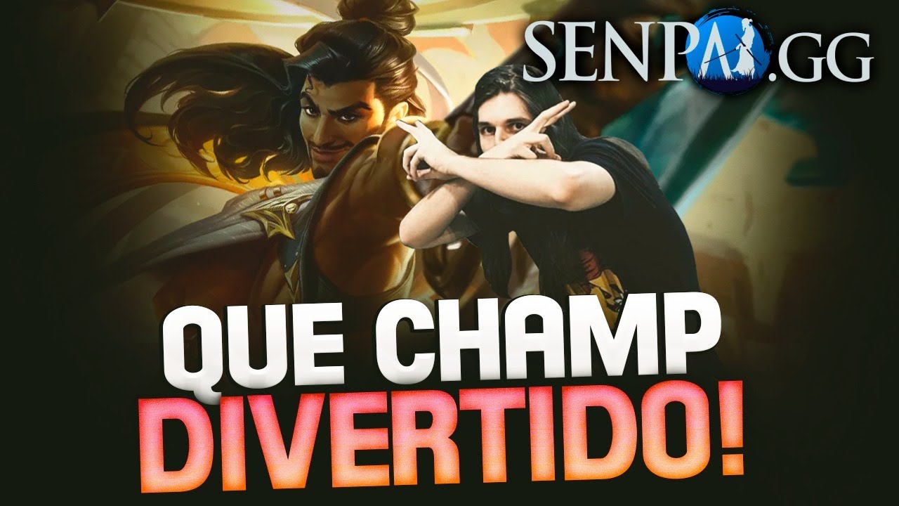 QUE CAMPEÃO DIVERTIDO RIOT!