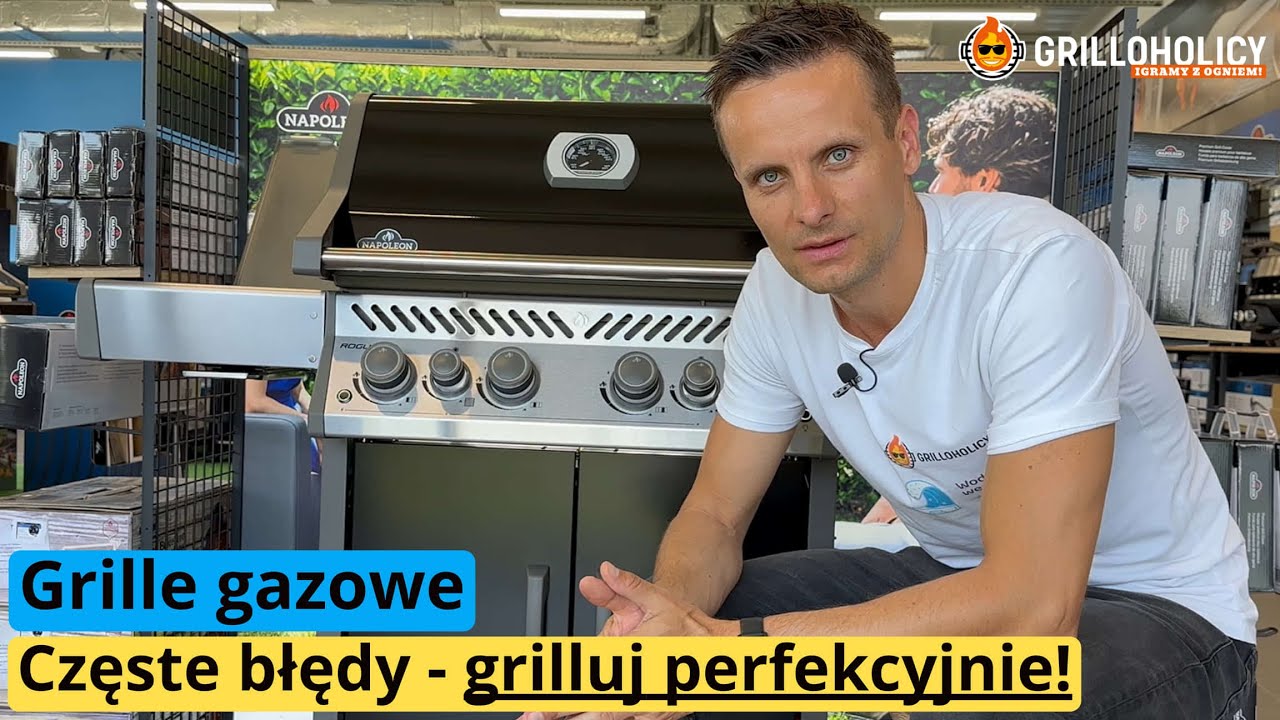 Grillowanie na grillu gazowym - błędy! I Będziecie zaskoczeni!