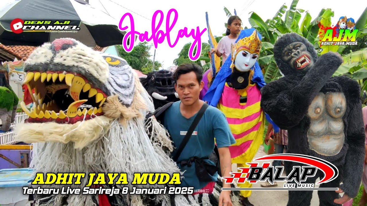 Jablay ~ Burok Adit jaya muda live Sarireja 8 Januari 2025