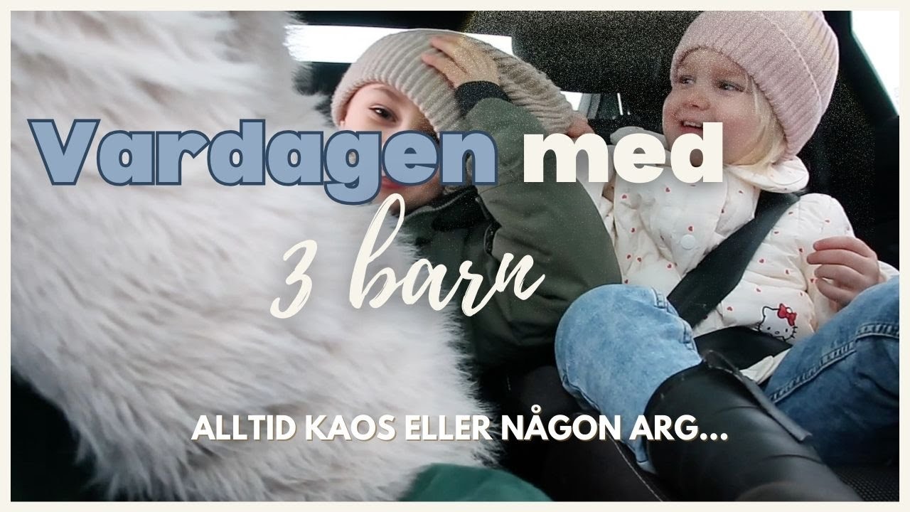 Morgonhumöret med barn l VLOGG 2
