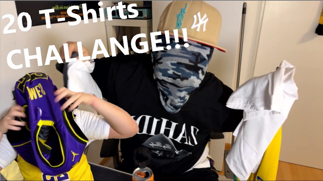 ICH MACHE DIE T-Shirt Challenge!!!