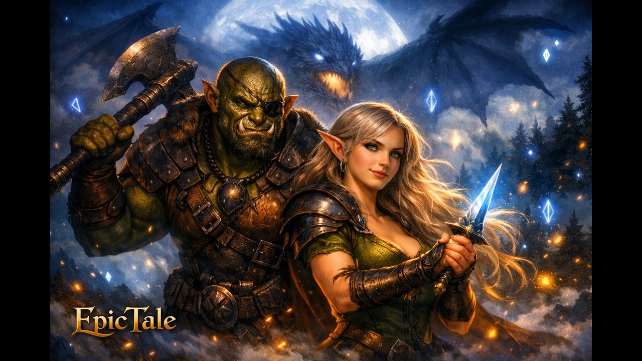 Kieł i Liść - epicka przygoda fantasy.
