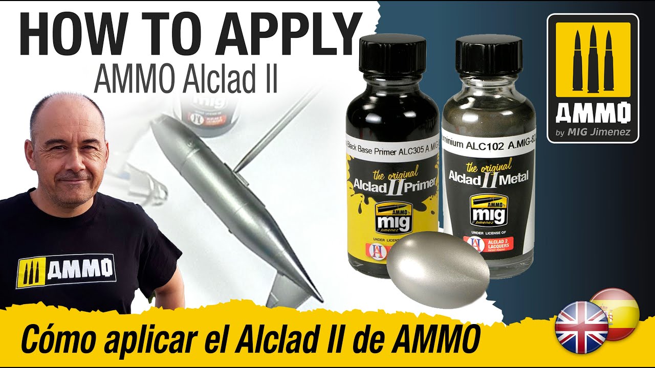 How to correctly apply AMMO AlcladII paints / C&oacute;mo aplicar correctamente las pinturas AMMO AlcladII