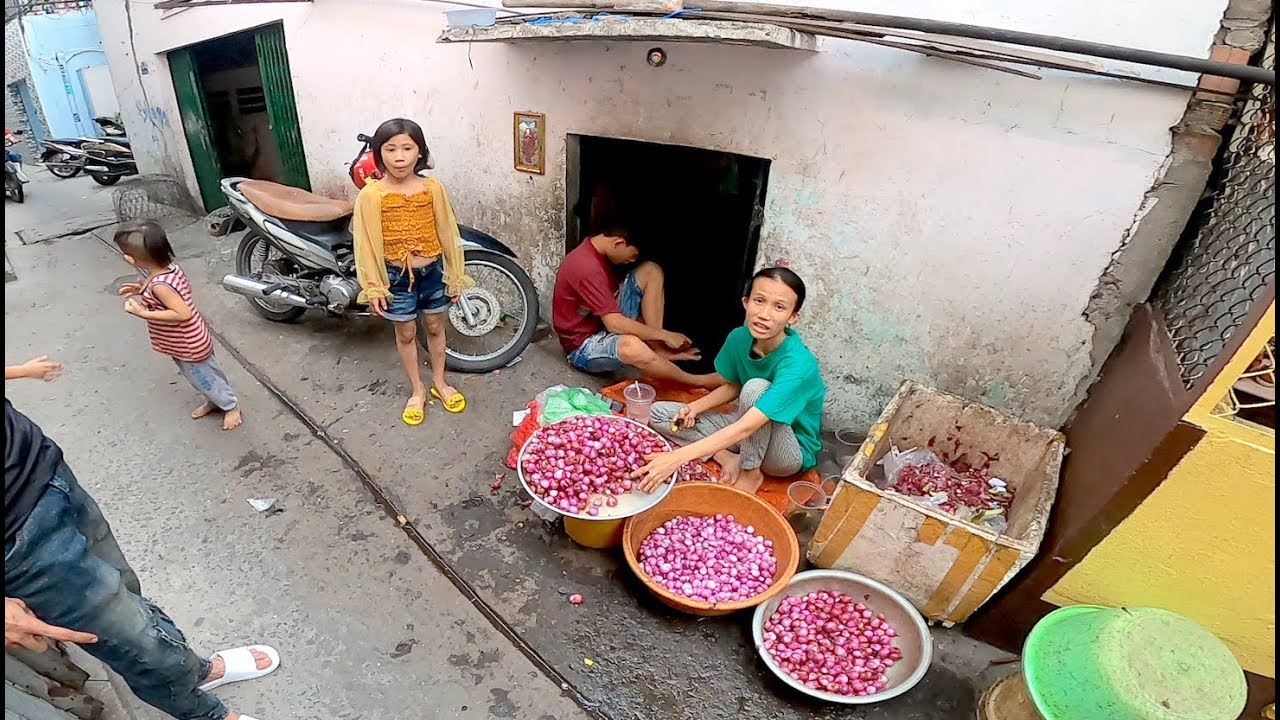 New bike for struggling family in Saigon.