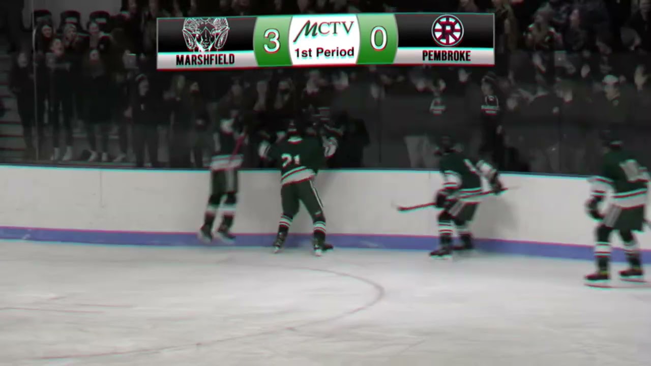Will Doherty Marshfield High School Sophomore hockey season highlights