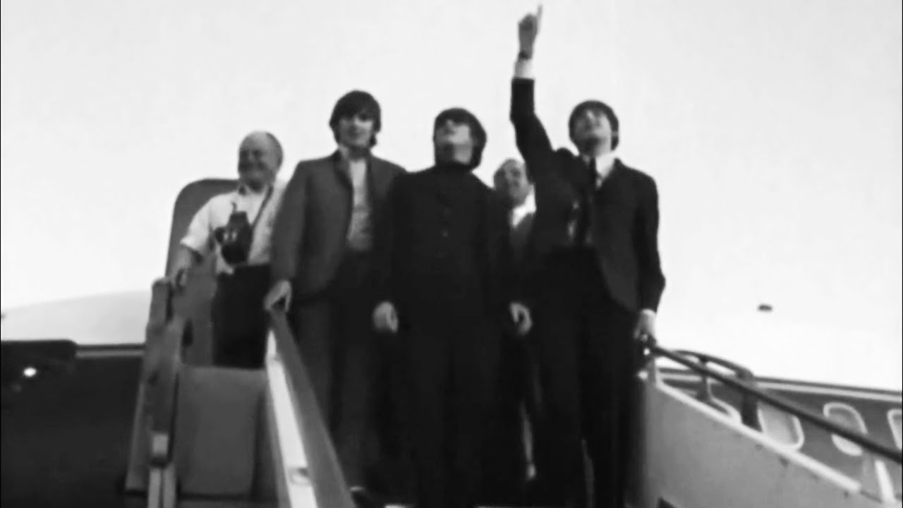 The Beatles Make A Quick Stop in Beirut, Lebanon - ITN News - 7 June 1964
