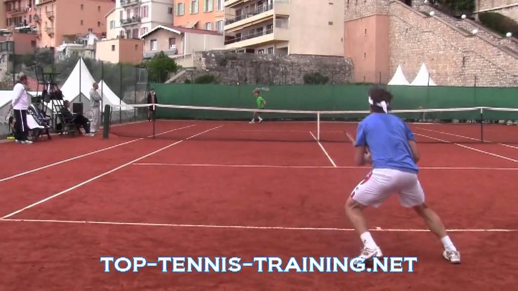 David Ferrer vs Bernard Tomic Point Play (Court Level)