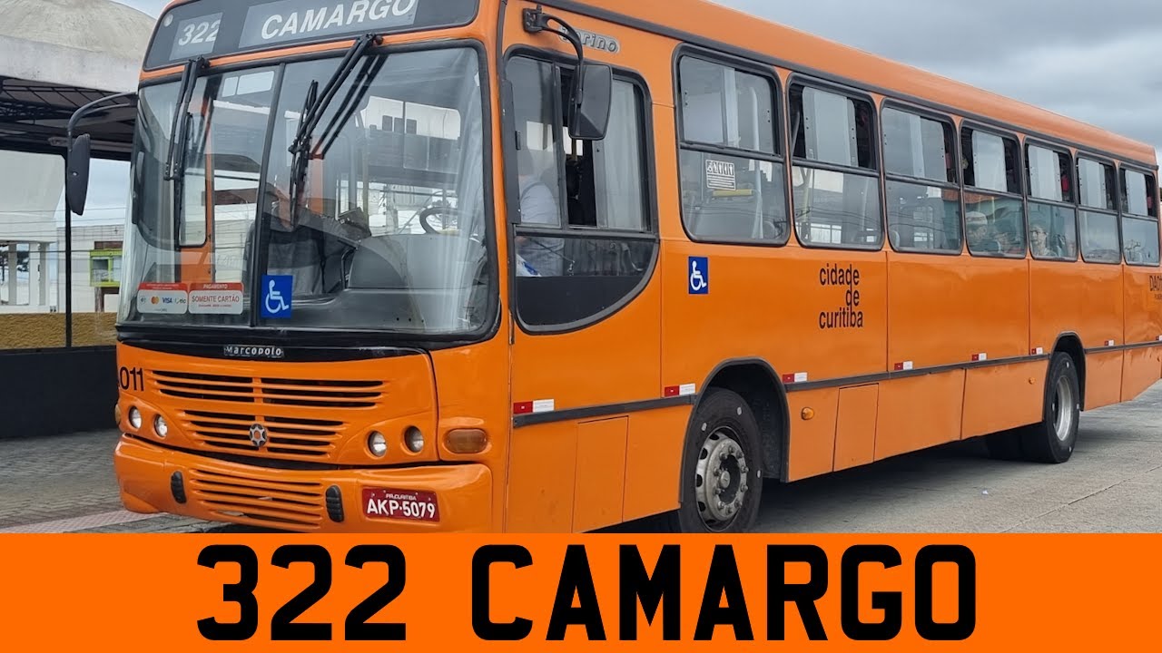 Viagem na Linha 322 Camargo a Bordo do Marcopolo Torino 1999 com Chassi Mercedes-Benz OF-1721