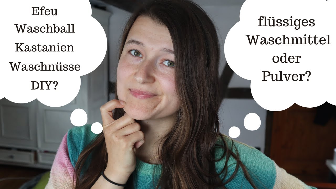 alles über nachhaltiges Waschmittel - Waschball, Waschnüsse, Kastanien, DIY und mehr