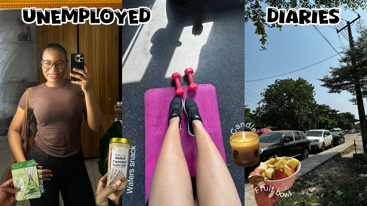 A day in my life | Life of a 28 year old UMEMPLOYED girl | Living Alone in Nigeria. 