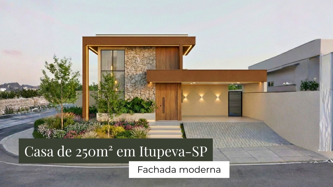 CASA DE ESQUINA T&Eacute;RREA 200m&sup2;: layout inteligente para conforto e privacidade | Bose Bento