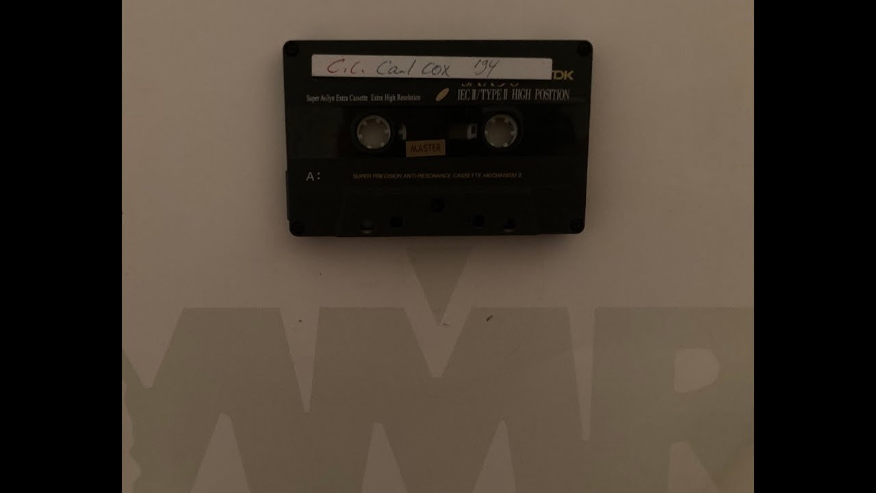 CARL COX (UK) xx.xx.1994 @ Tunnel Club, Hamburg Germany TRANCE TECHNO HARDTRANCE ACID RAVE