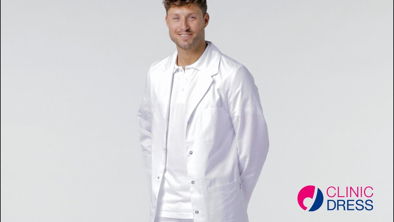 Herrenmantel mit Innentasche f&uuml;rs Tablet | CLINIC DRESS