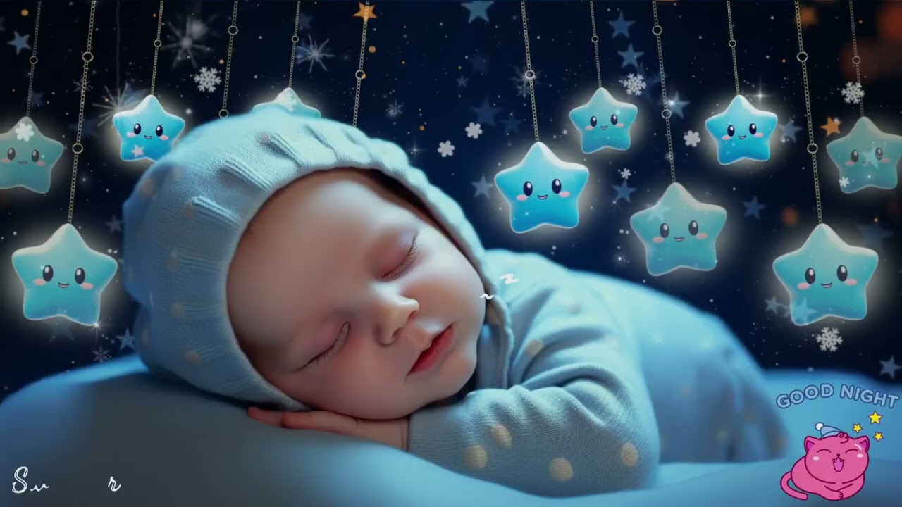 Mozart & Brahms Baby Lullabies 🎵 Soothing Sleep Music 🌙 Beat Insomnia & Enjoy Sweet Dreams