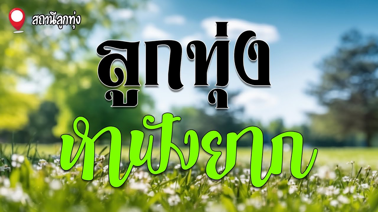 ลูกทุ่งหาฟังยาก | ระพิน ภูไท - ชาตรี ศรีชล