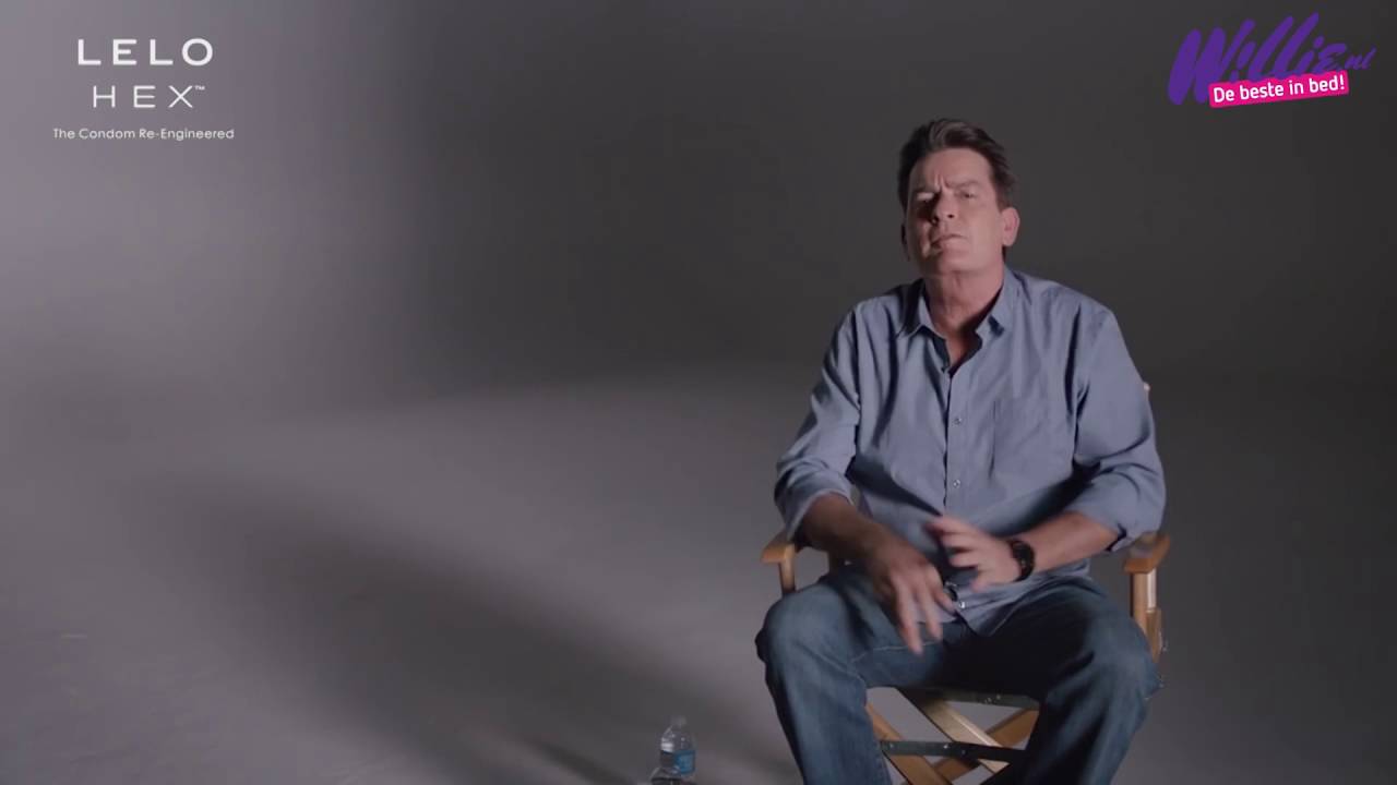 Charlie Sheen talks Lelo Hex bij Willie.nl