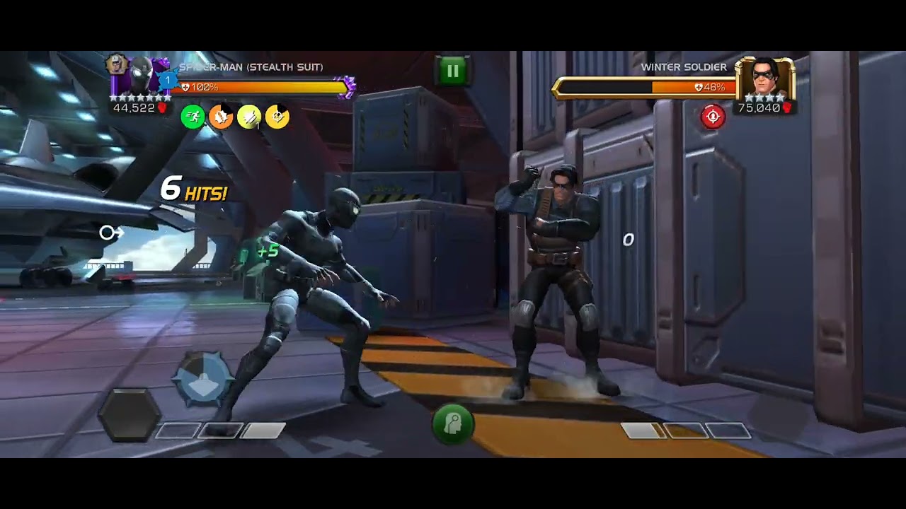 MCOC SPIDER-MAN (STEALTH SUIT) GAMEPLAY AND RANK UP