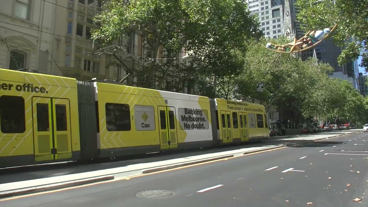 Commonwealth Bank Tram E1 6047 Collins St