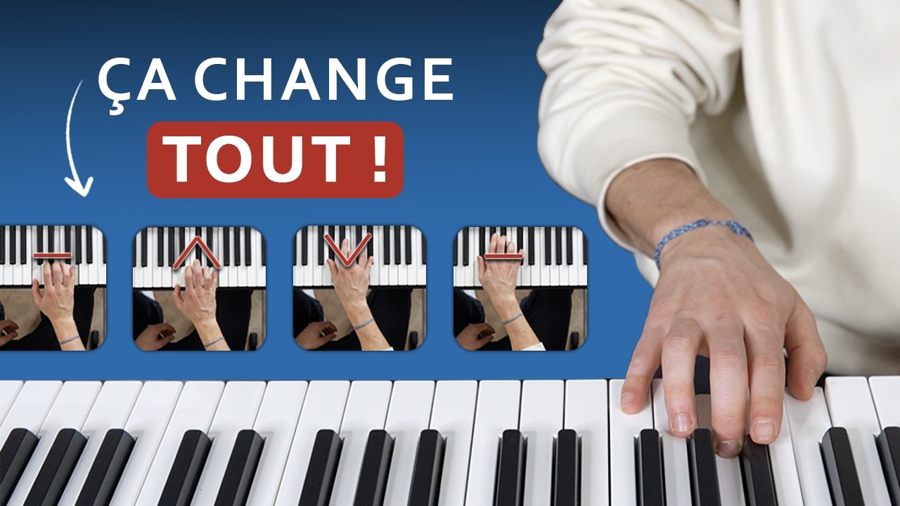 Mémoriser tous les accords majeurs et mineurs au piano