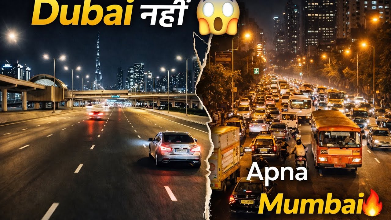 ये दुबई नहीं है… ये अपना मुंबई है 🇮🇳🔥 