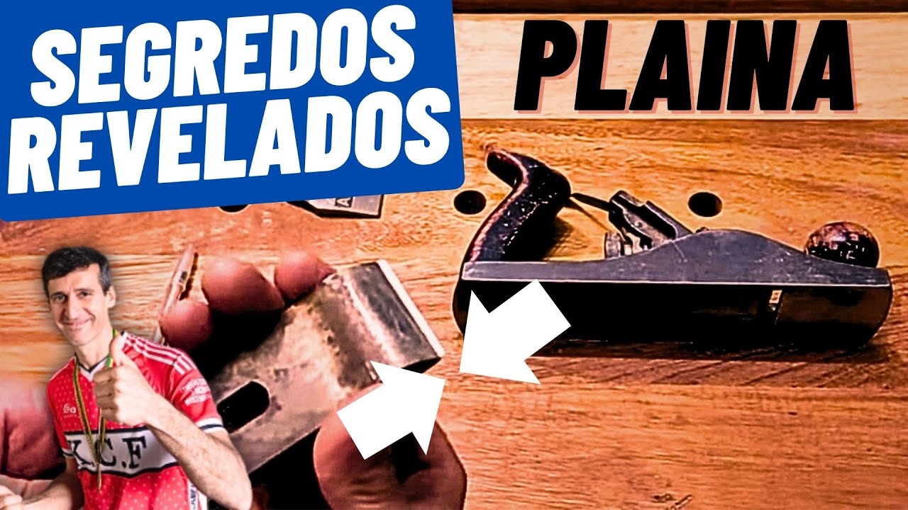 Como regular plaina manual, como afiar ferro da plaina, dicas de afiação que POUCOS ENSINAM