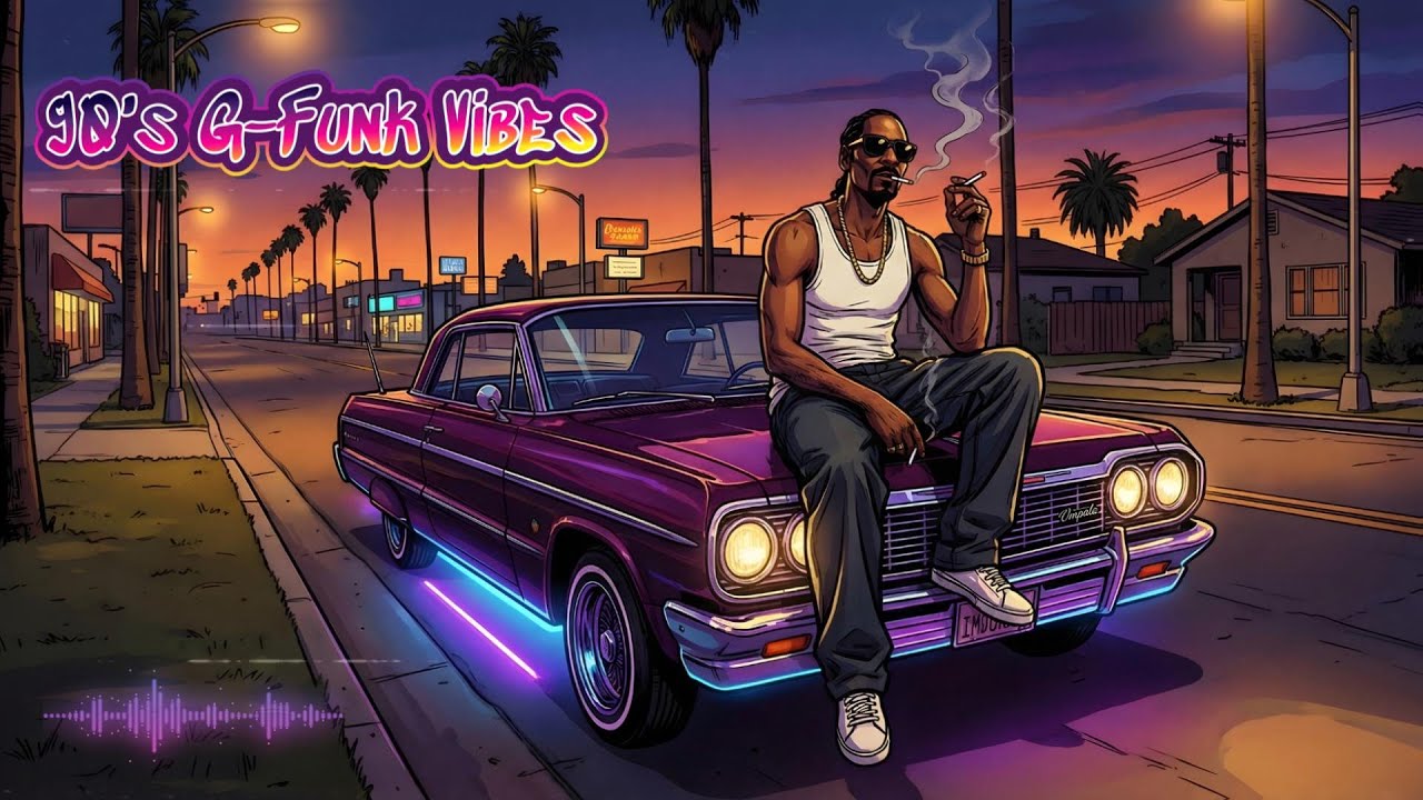 Classic G-Funk & Old School Hip Hop 💥 90s West Coast Chill Vibes
