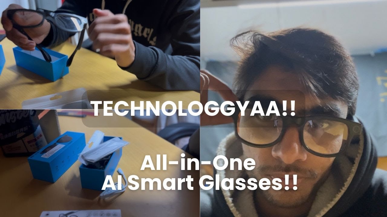 AI Glasses Unboxing & Review: Future in Your Eyes! 🕶️