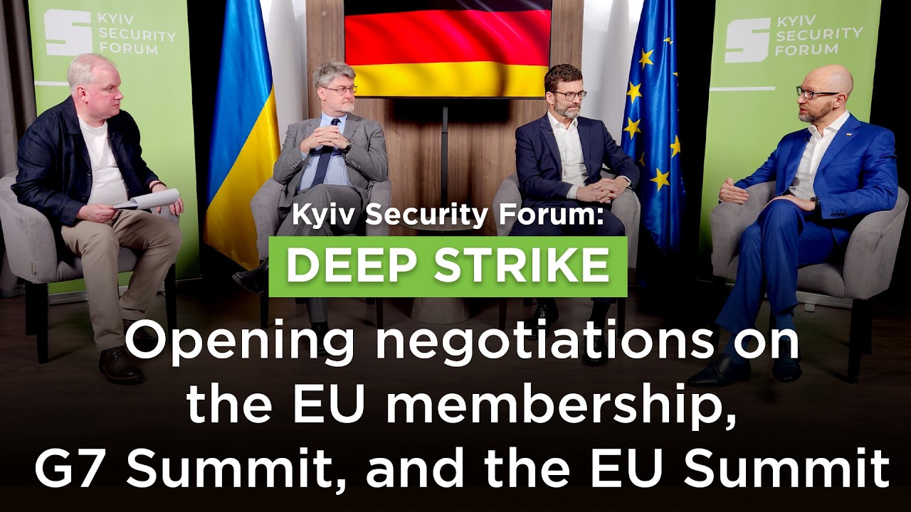 Big Week | Yatsenyuk, Lubkivsky, and the French and German Ambassadors on the G7 Summit